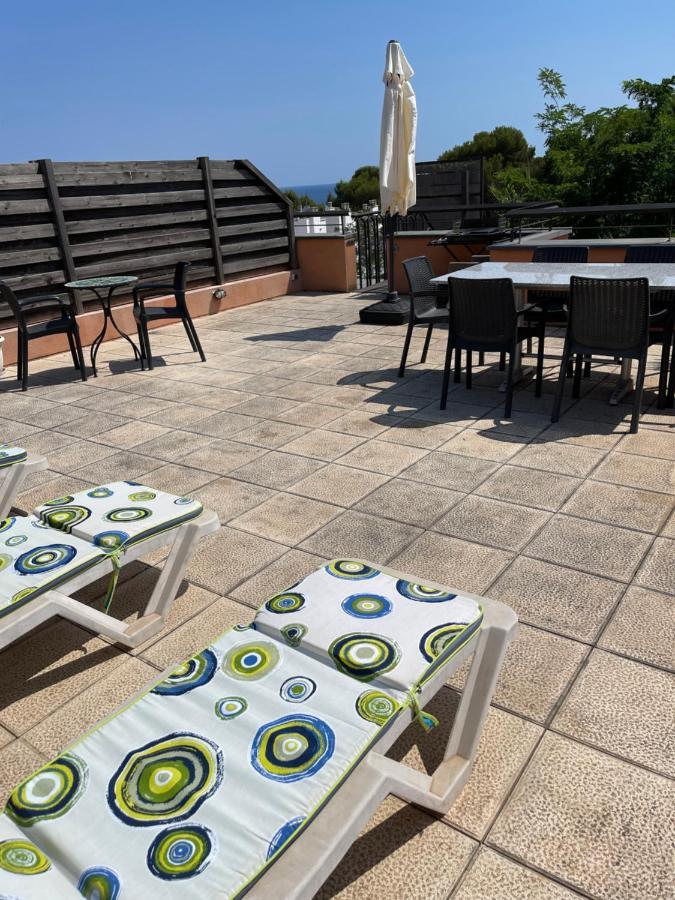 Sunny Apartment Sa Boadella Big Solarium Sea View Lloret de Mar Exterior photo